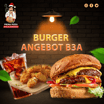 B3a 1 Cheeseburger + Chicken Nuggets (6 Stück) + 1 Dose Cola 0,33l