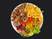190 Döner Teller mit Pommes